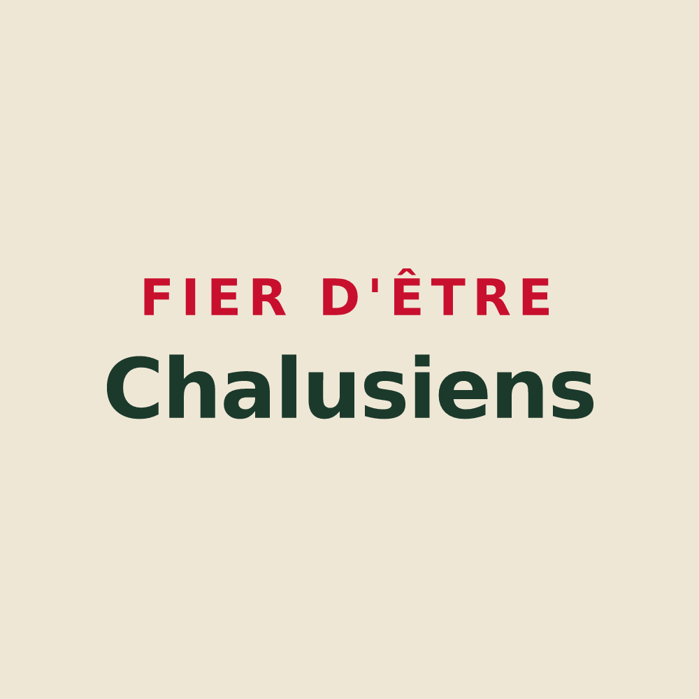 Tote bag « Fier d'être Chalusiens » — design pour Châlus