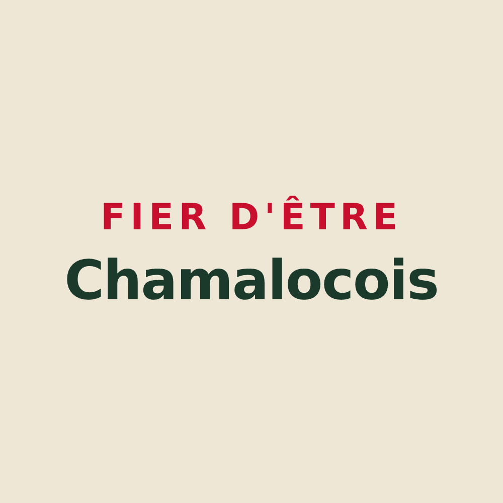 Tote bag « Fier d'être Chamalocois » — design pour Chamaloc