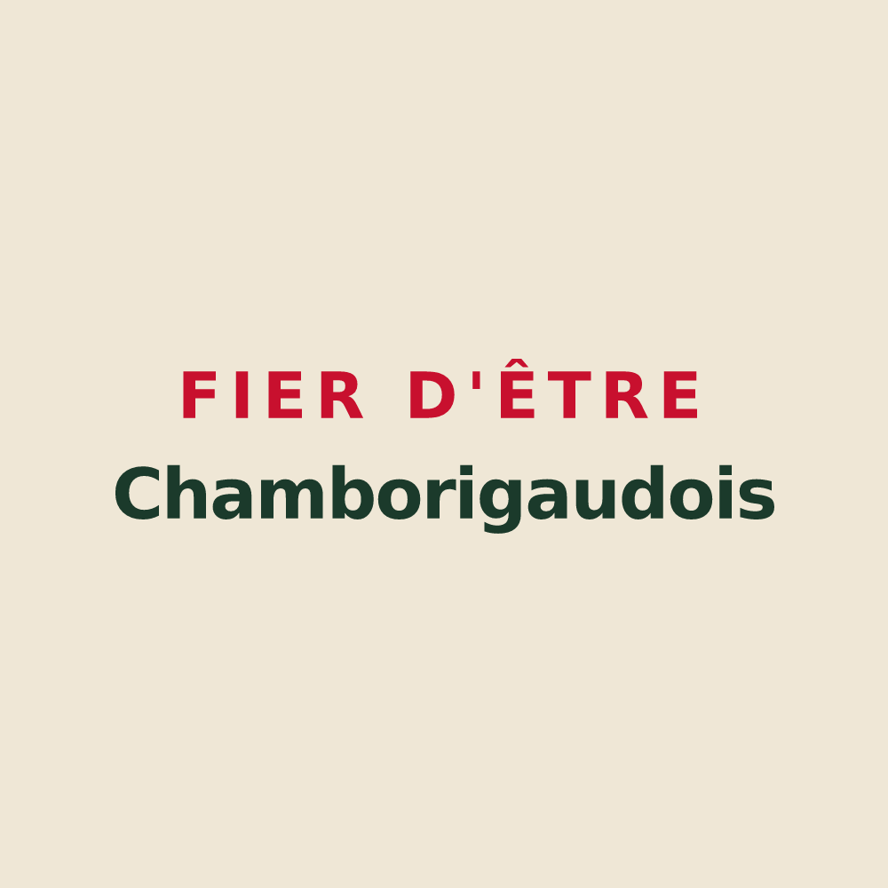 Tote bag « Fier d'être Chamborigaudois » — design pour Chamborigaud