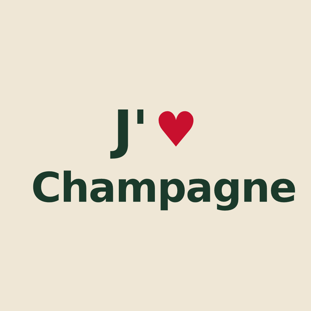 Tote bag personnalisé Champagne — design J'aime Champagne