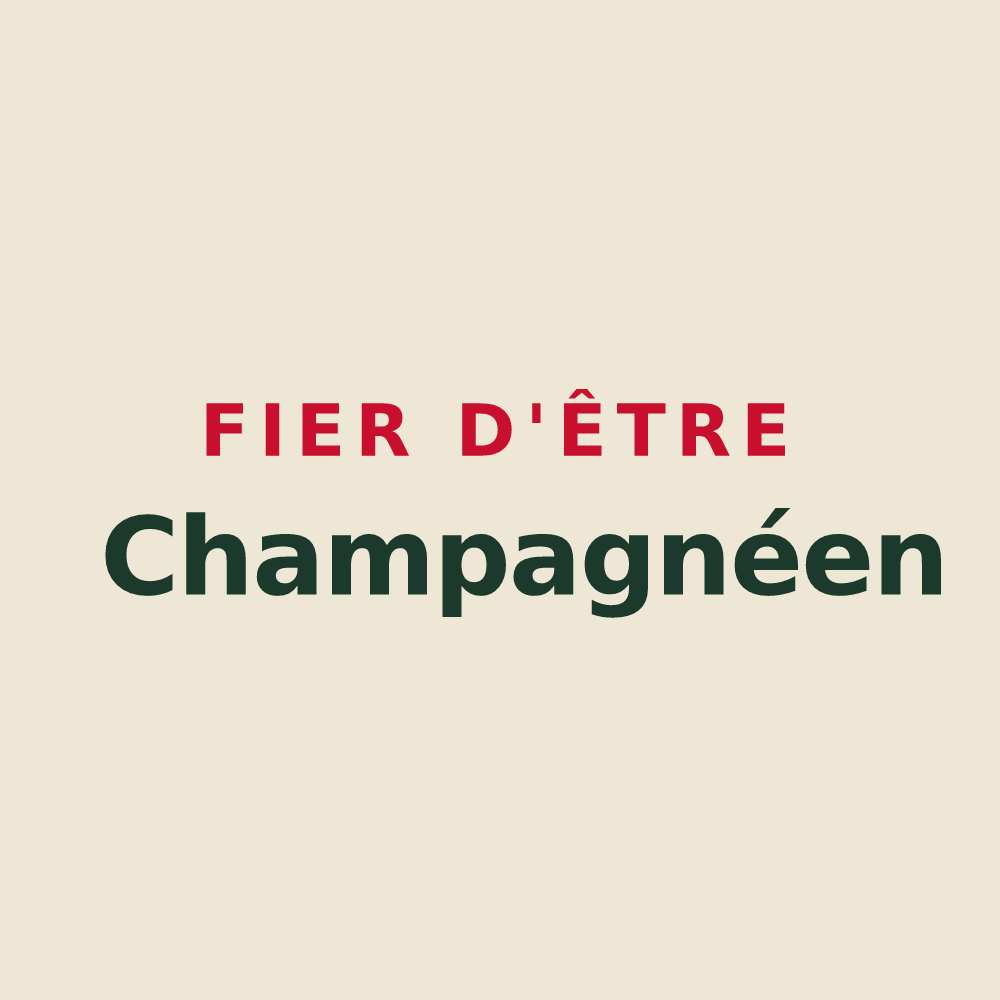Tote bag « Fier d'être Champagnéen » — design pour Champagné