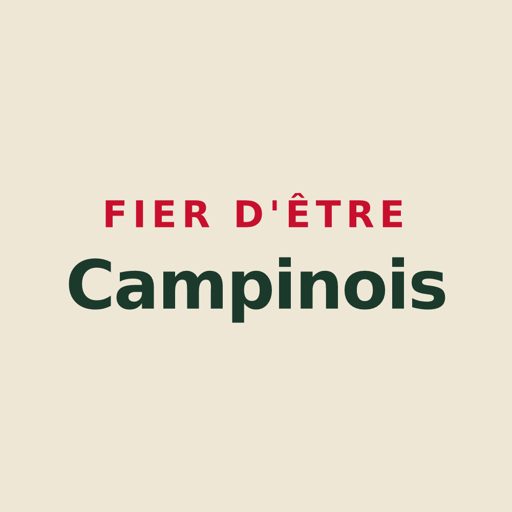 Tote bag « Fier d'être Campinois » — design pour Champigny