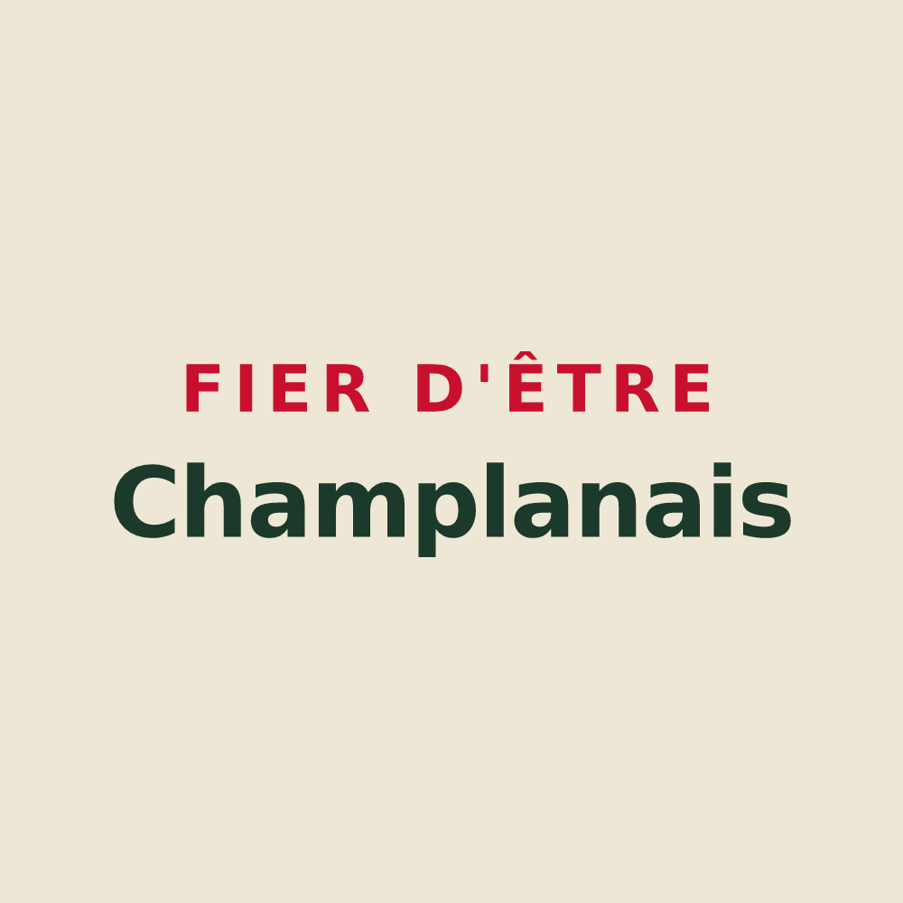 Tote bag « Fier d'être Champlanais » — design pour Champlan