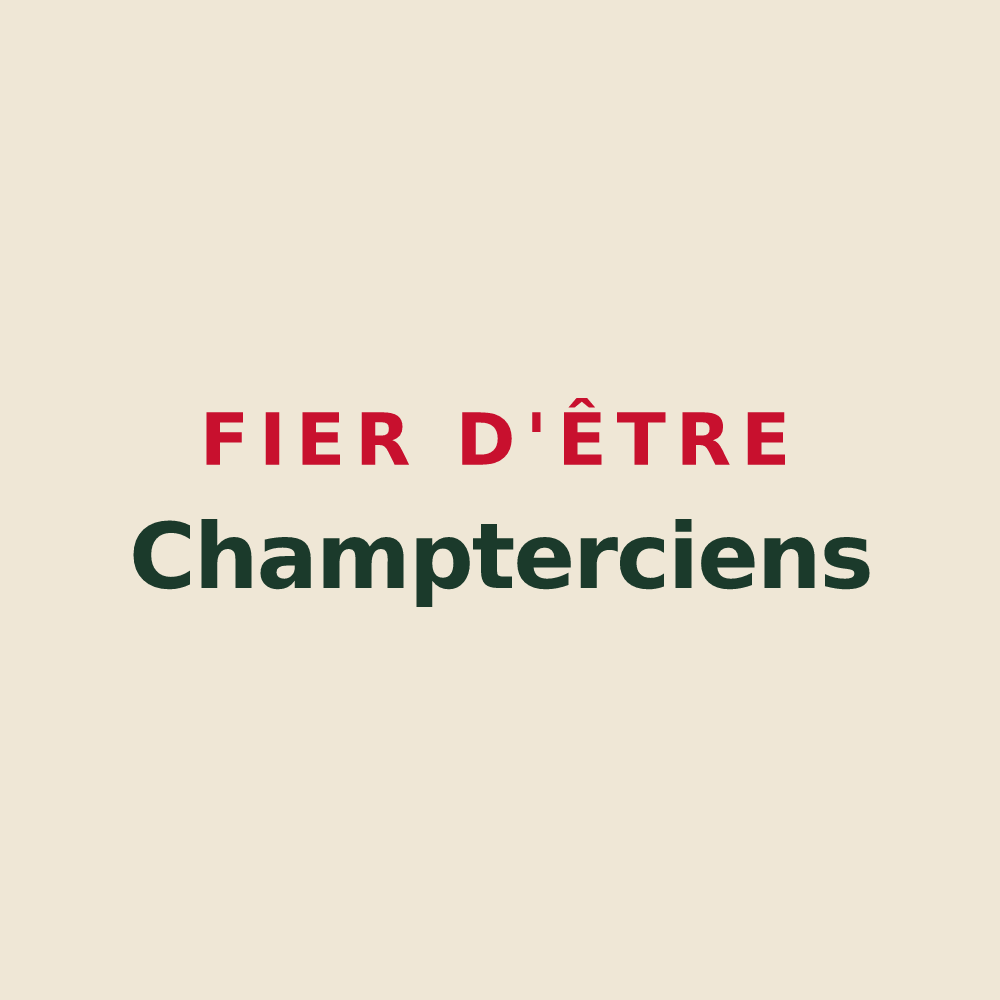 Tote bag « Fier d'être Champterciens » — design pour Champtercier