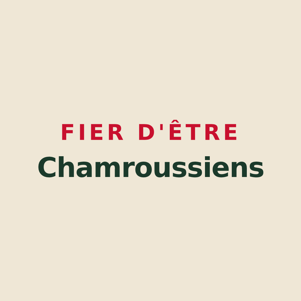 Tote bag « Fier d'être Chamroussiens » — design pour Chamrousse