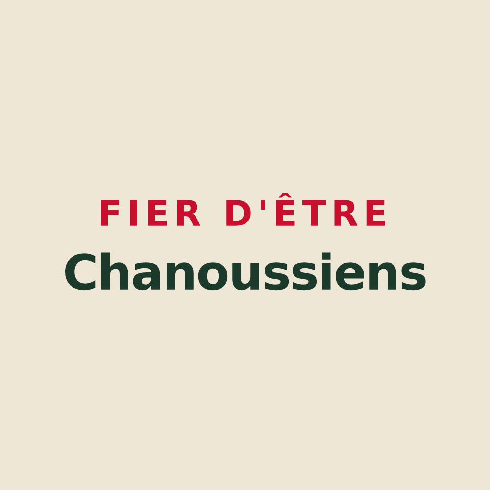 Tote bag « Fier d'être Chanoussiens » — design pour Chanousse