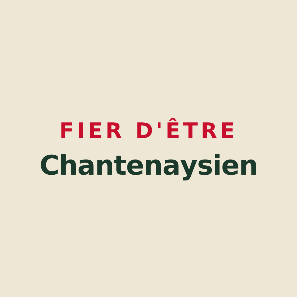 Tote bag « Fier d'être Chantenaysien » — design pour Chantenay-Villedieu