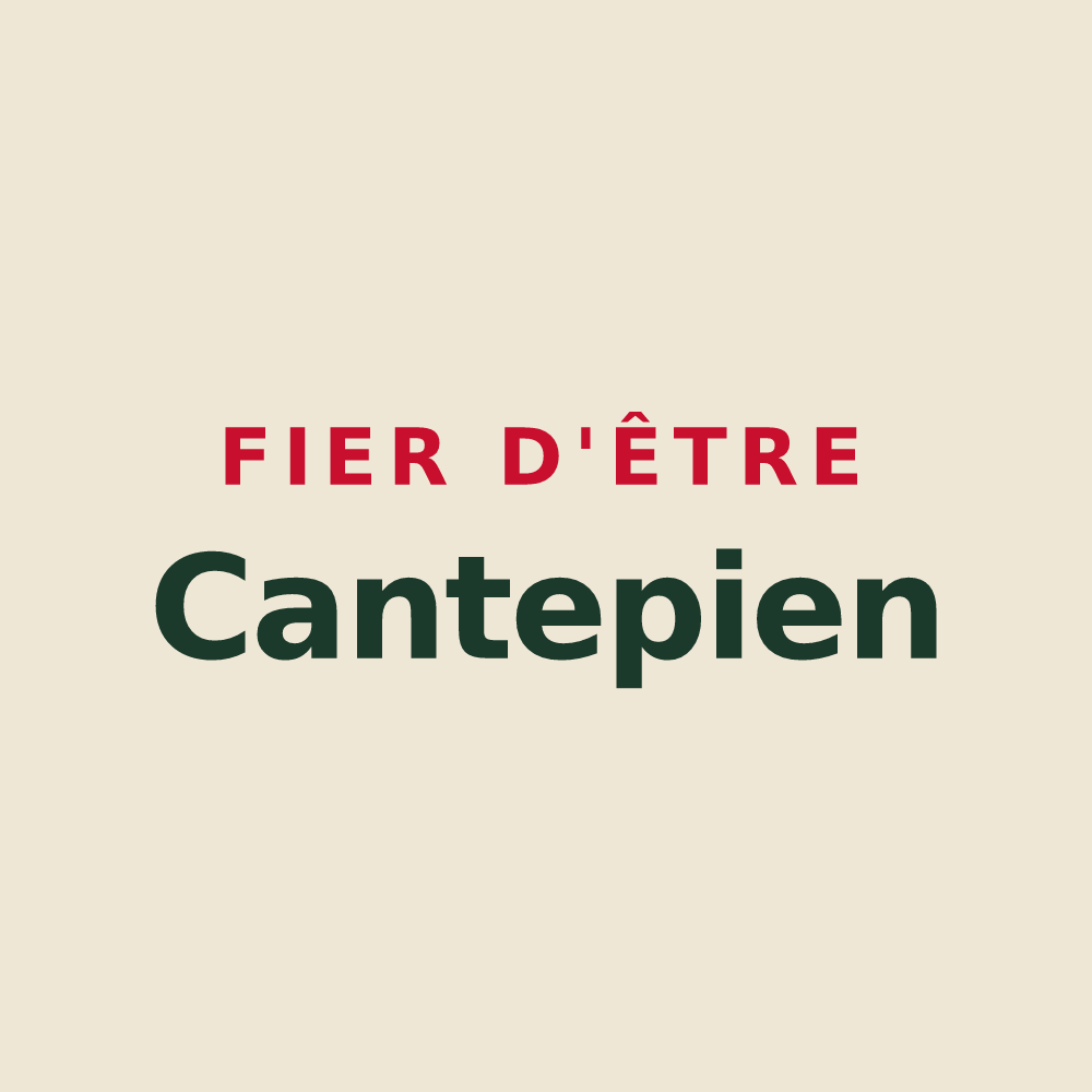 Tote bag « Fier d'être Cantepien » — design pour Chantepie