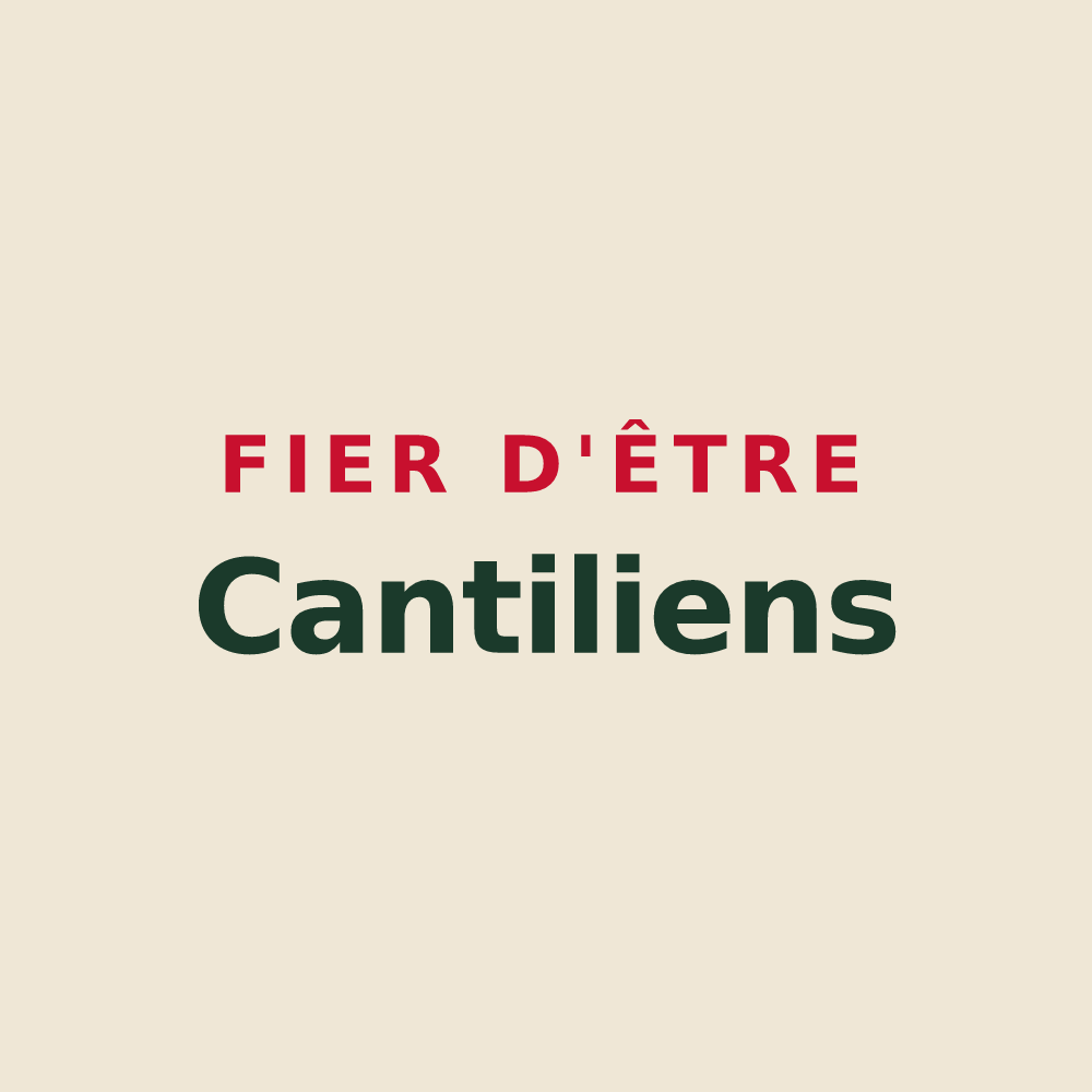 Tote bag « Fier d'être Cantiliens » — design pour Chantilly