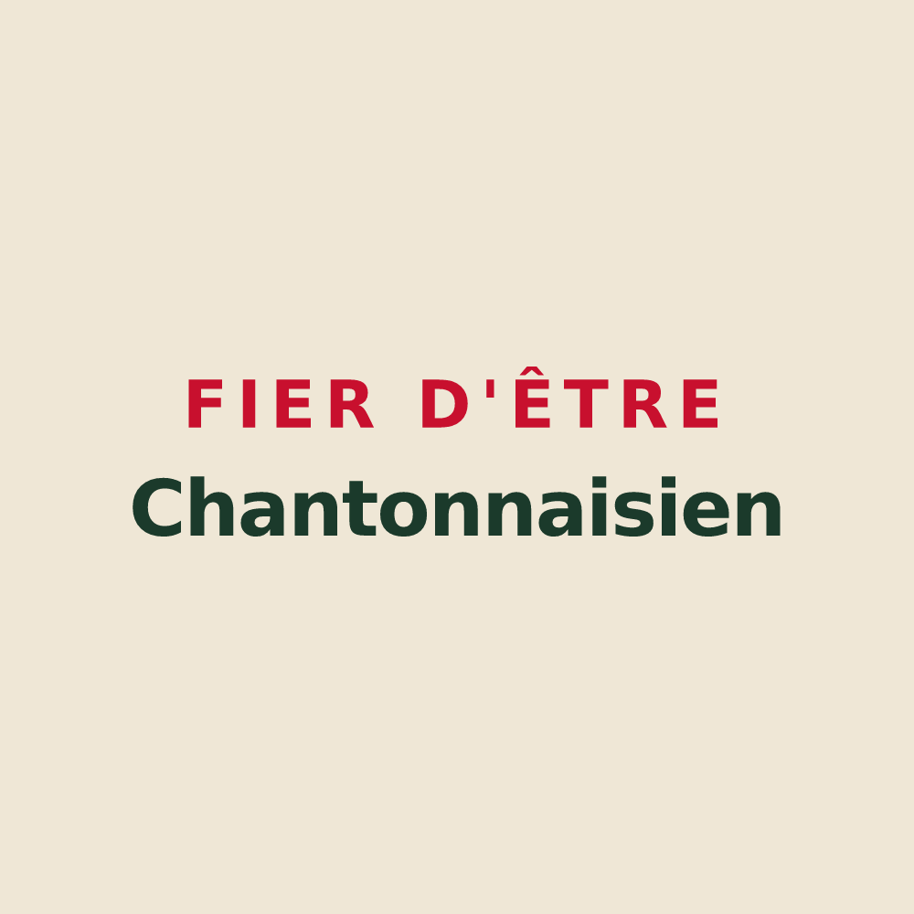 Tote bag « Fier d'être Chantonnaisien » — design pour Chantonnay