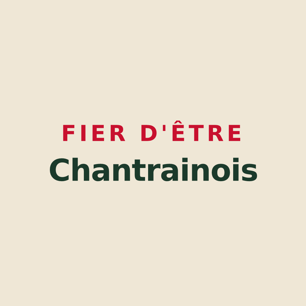 Tote bag « Fier d'être Chantrainois » — design pour Chantraine
