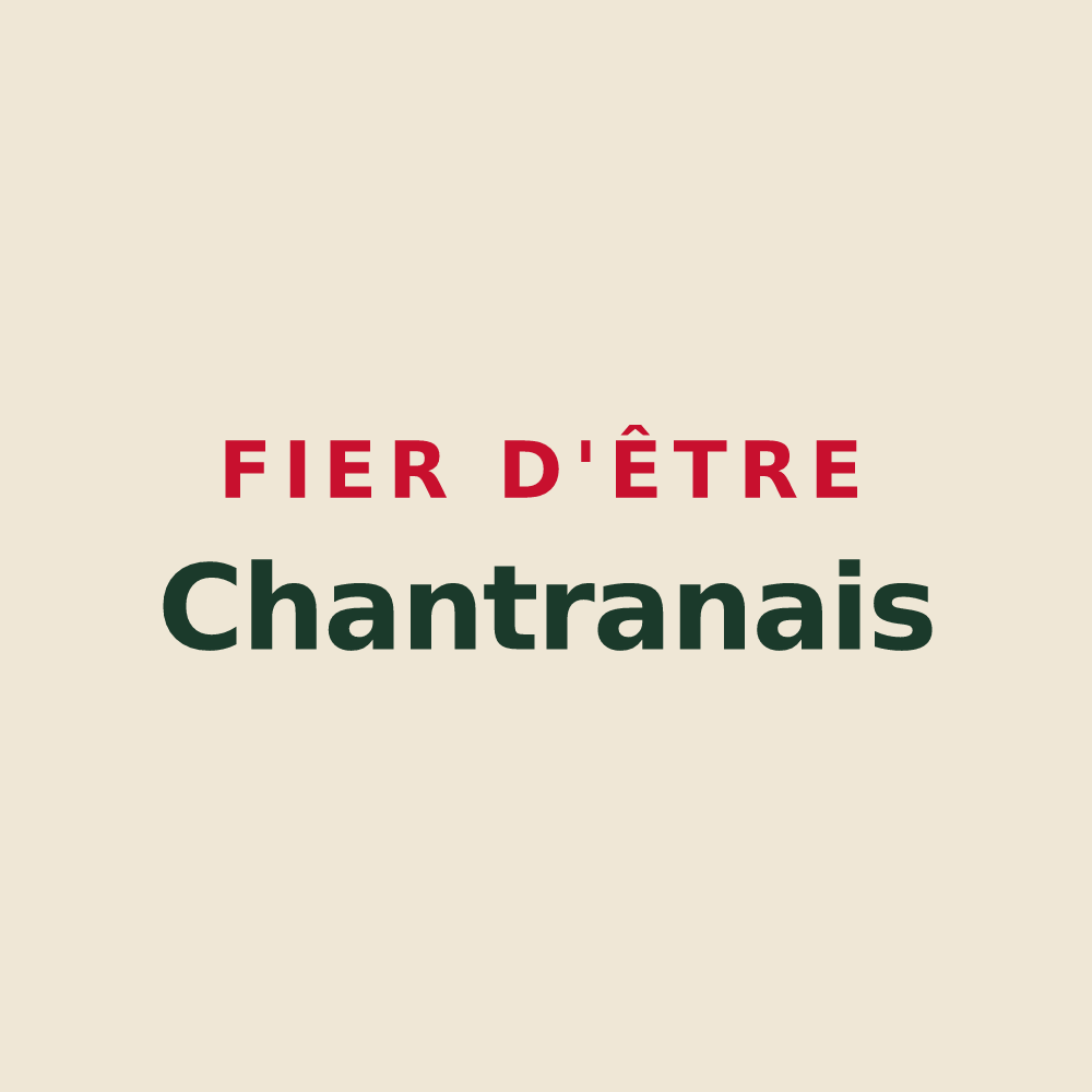 Tote bag « Fier d'être Chantranais » — design pour Chantrans