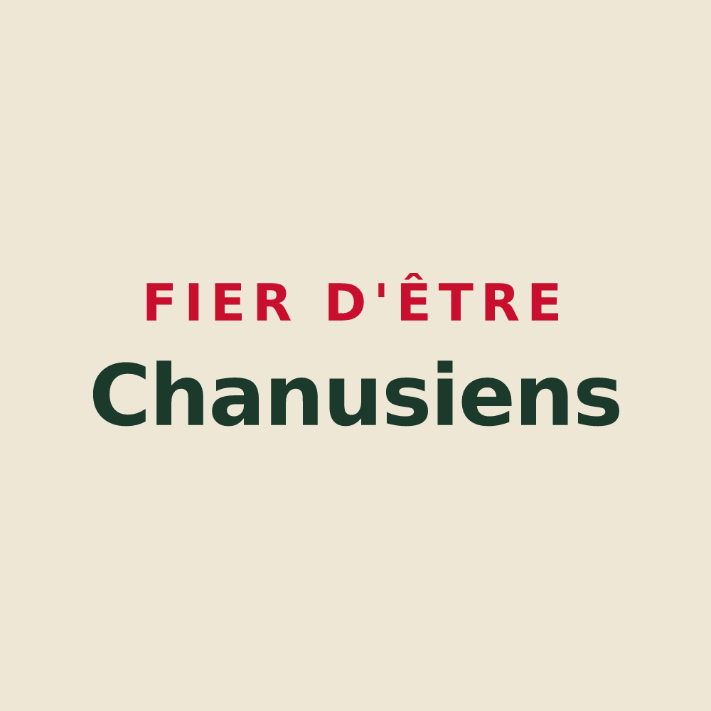 Tote bag « Fier d'être Chanusiens » — design pour Chanu