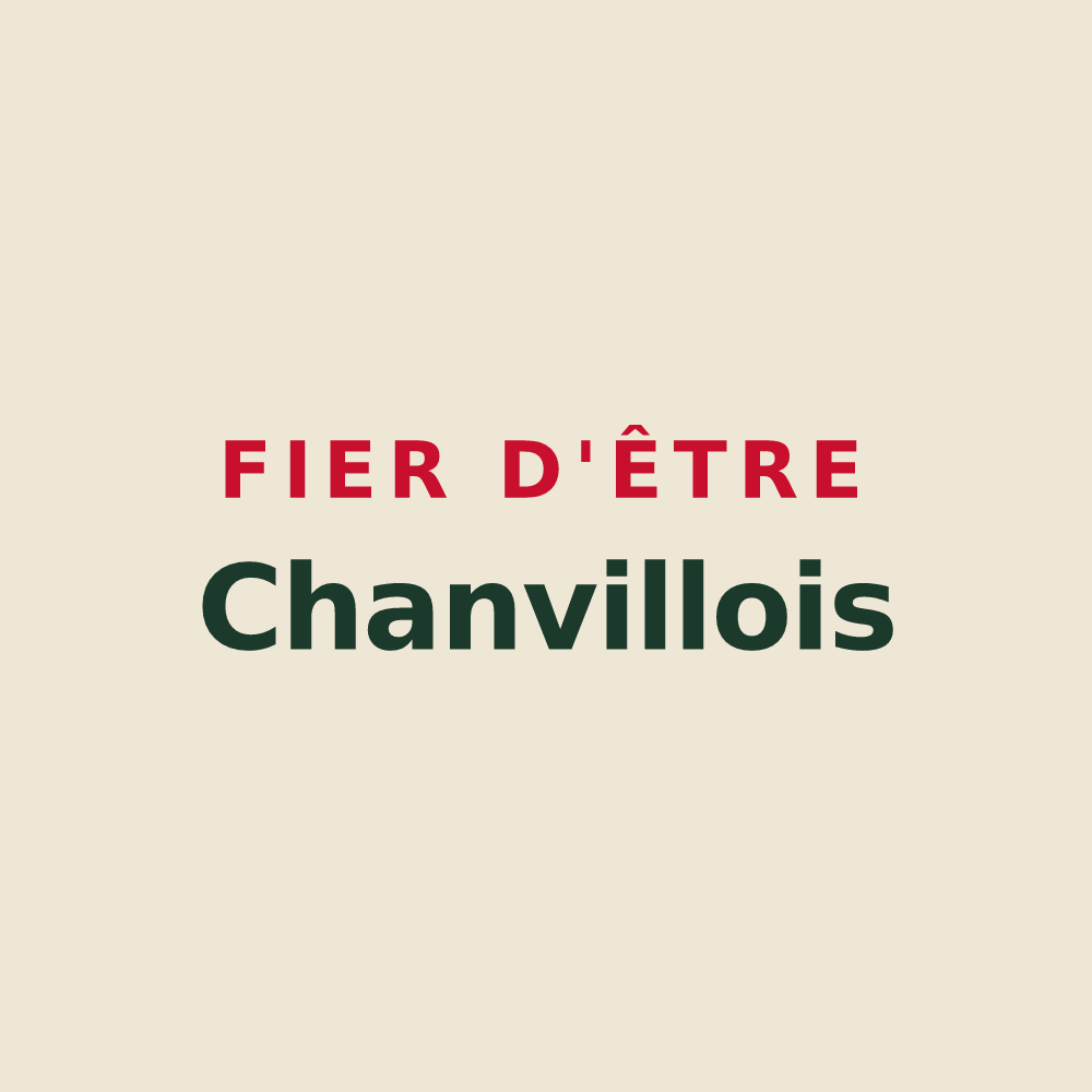 Tote bag « Fier d'être Chanvillois » — design pour Chanville