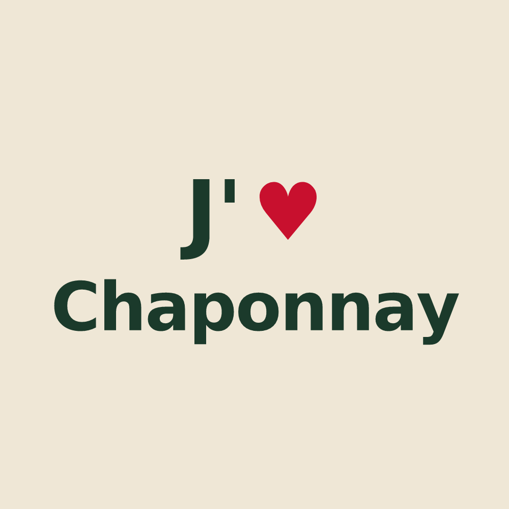 Tote bag personnalisé Chaponnay — design J'aime Chaponnay