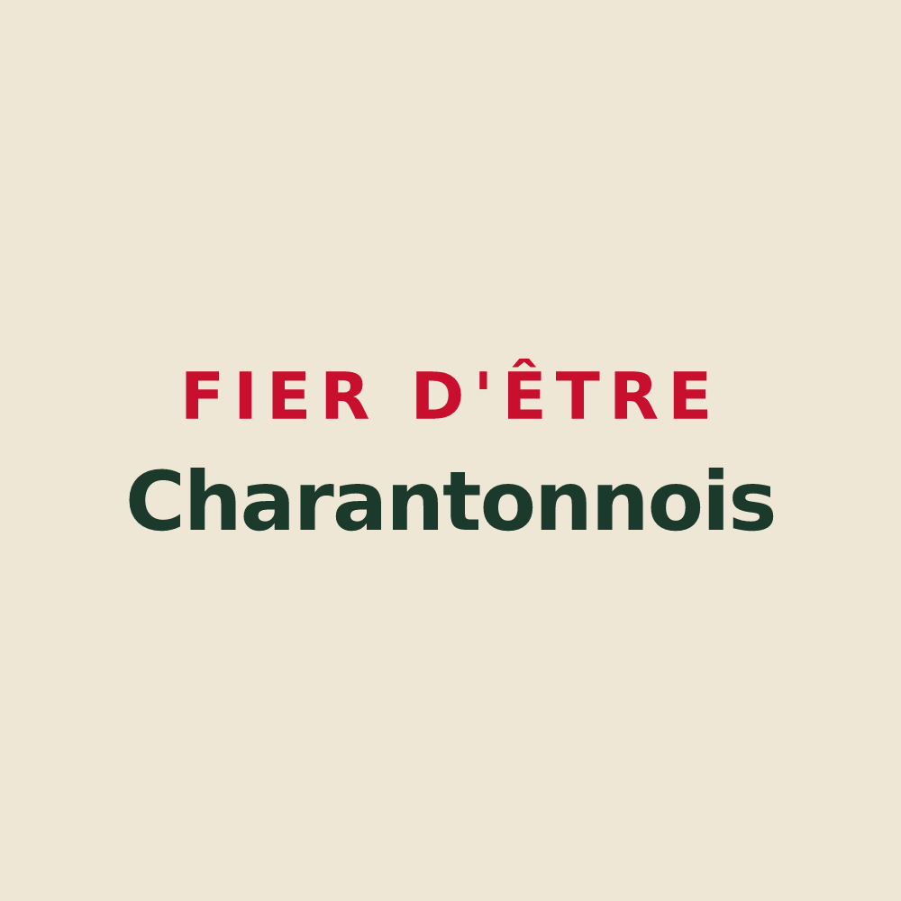 Tote bag « Fier d'être Charantonnois » — design pour Charantonnay