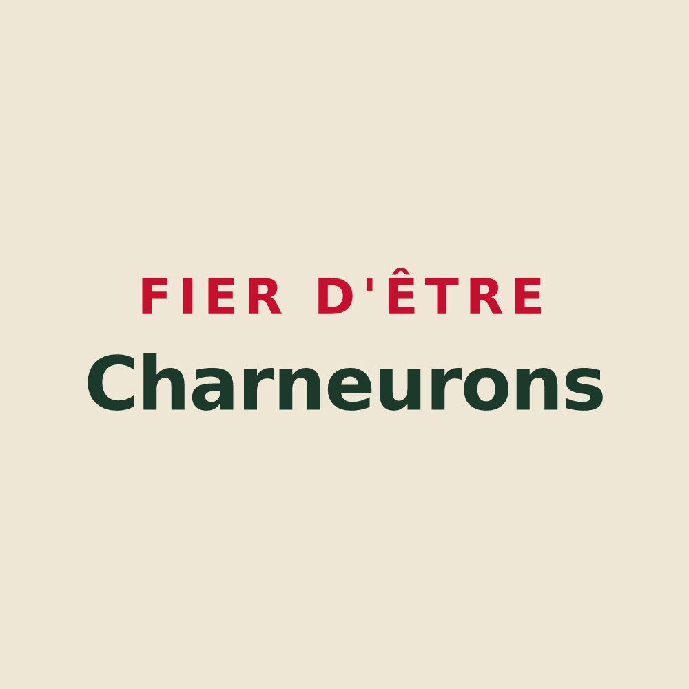 Tote bag « Fier d'être Charneurons » — design pour Chardonnay