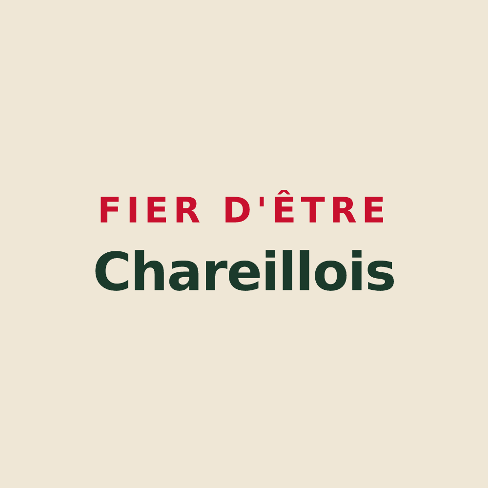 Tote bag « Fier d'être Chareillois » — design pour Chareil-Cintrat