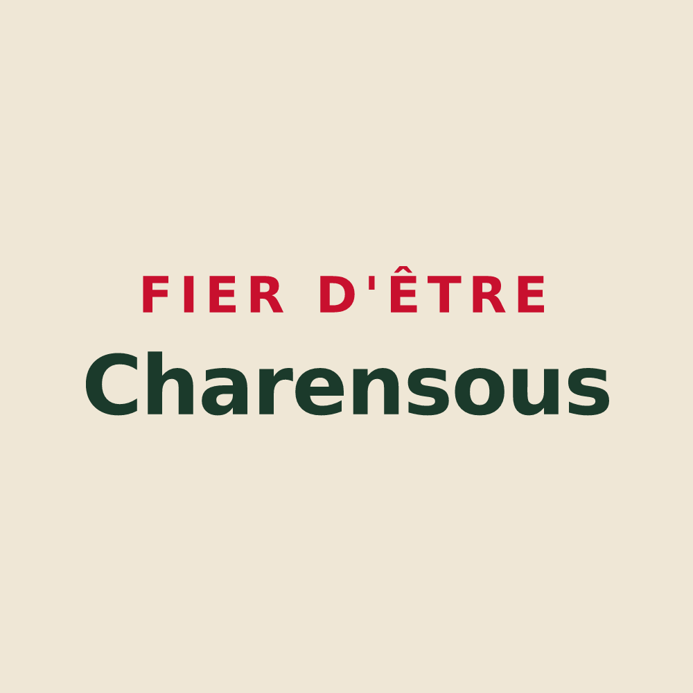 Tote bag « Fier d'être Charensous » — design pour Charens