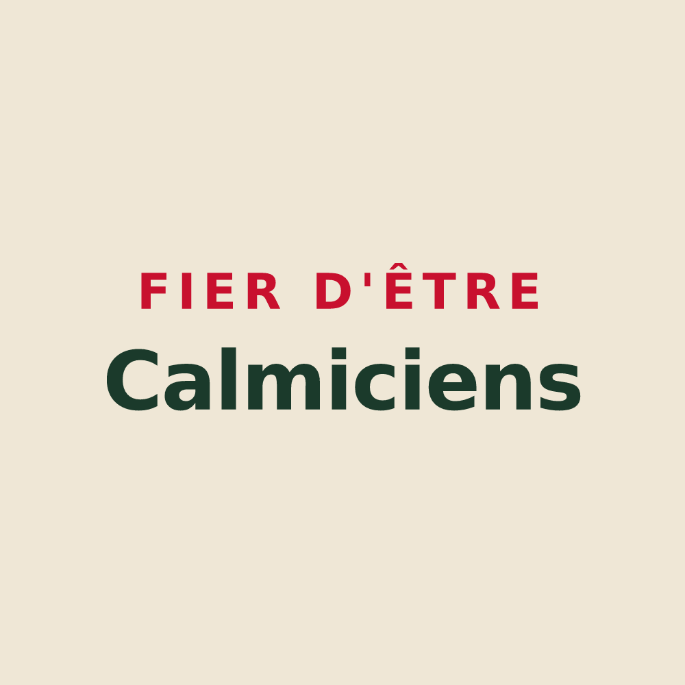 Tote bag « Fier d'être Calmiciens » — design pour Charmes