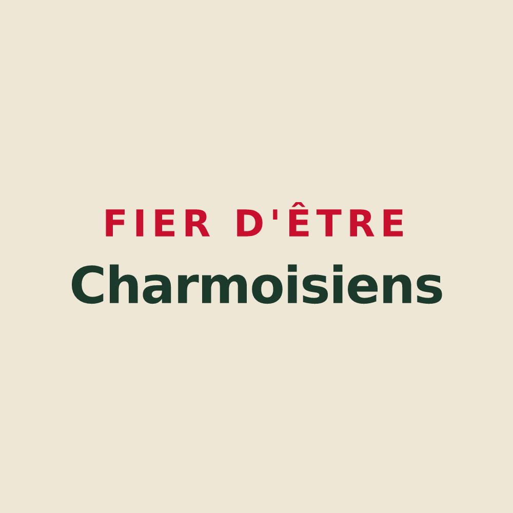 Tote bag « Fier d'être Charmoisiens » — design pour Charmois