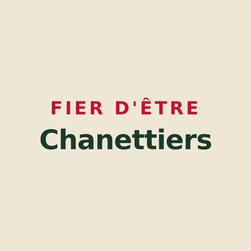 Tote bag « Fier d'être Chanettiers » — design pour Charnay