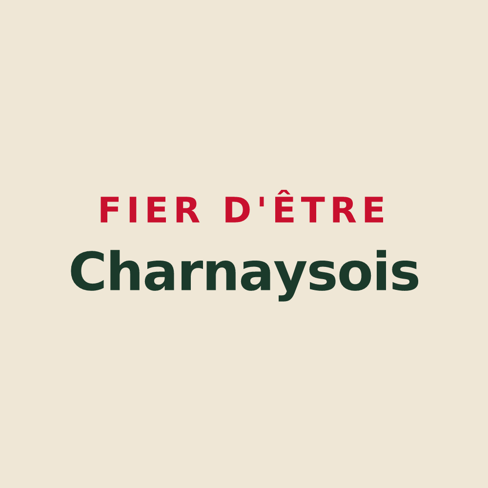 Tote bag « Fier d'être Charnaysois » — design pour Charnay-lès-Chalon