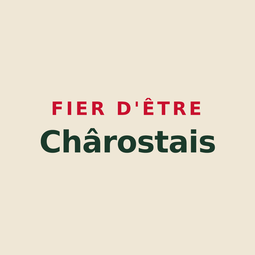 Tote bag « Fier d'être Chârostais » — design pour Chârost