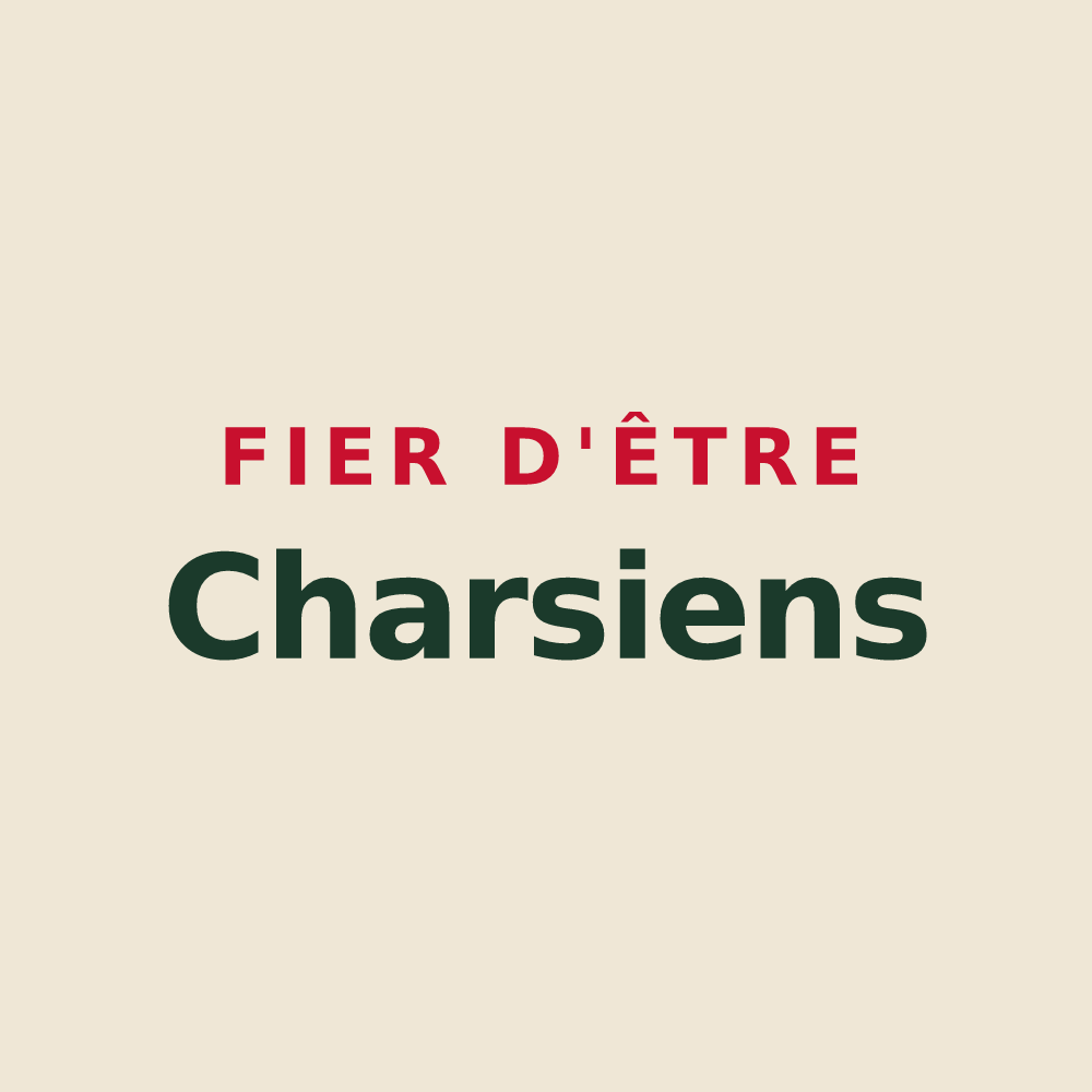 Tote bag « Fier d'être Charsiens » — design pour Chars