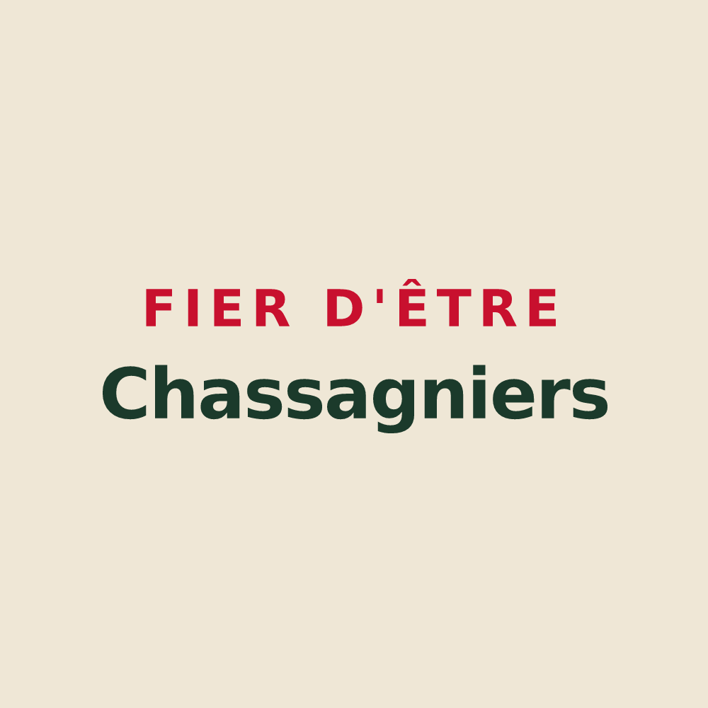 Tote bag « Fier d'être Chassagniers » — design pour Chassagne-Saint-Denis