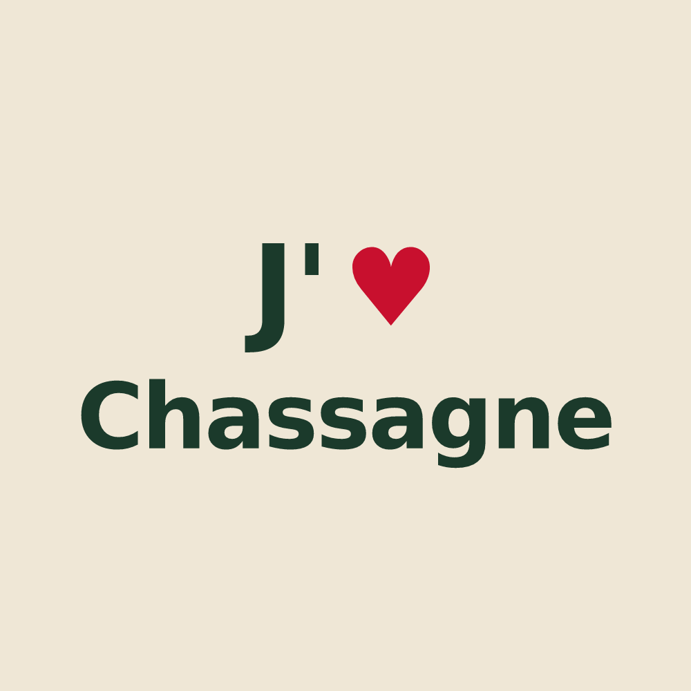 Tote bag personnalisé Chassagne — design J'aime Chassagne