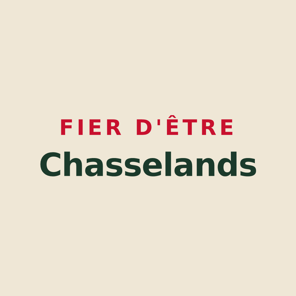Tote bag « Fier d'être Chasselands » — design pour Chassieu