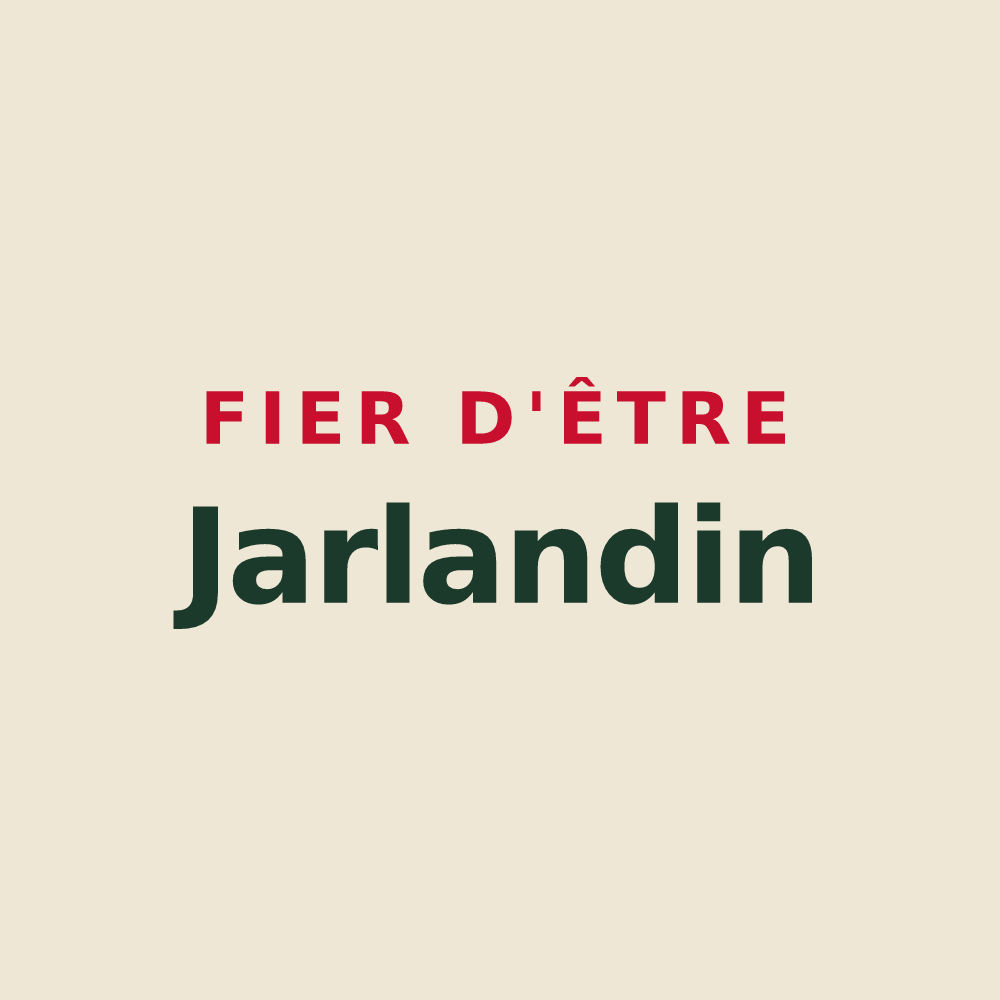 Tote bag « Fier d'être Jarlandin » — design pour Château-Arnoux-Saint-Auban