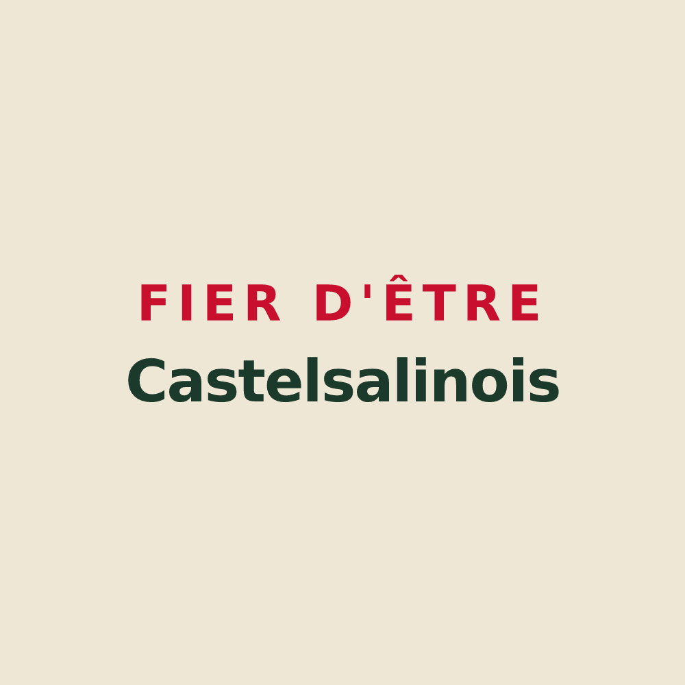 Tote bag « Fier d'être Castelsalinois » — design pour Château-Salins