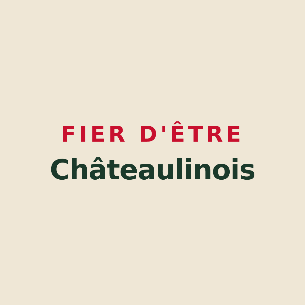 Tote bag « Fier d'être Châteaulinois » — design pour Châteaulin