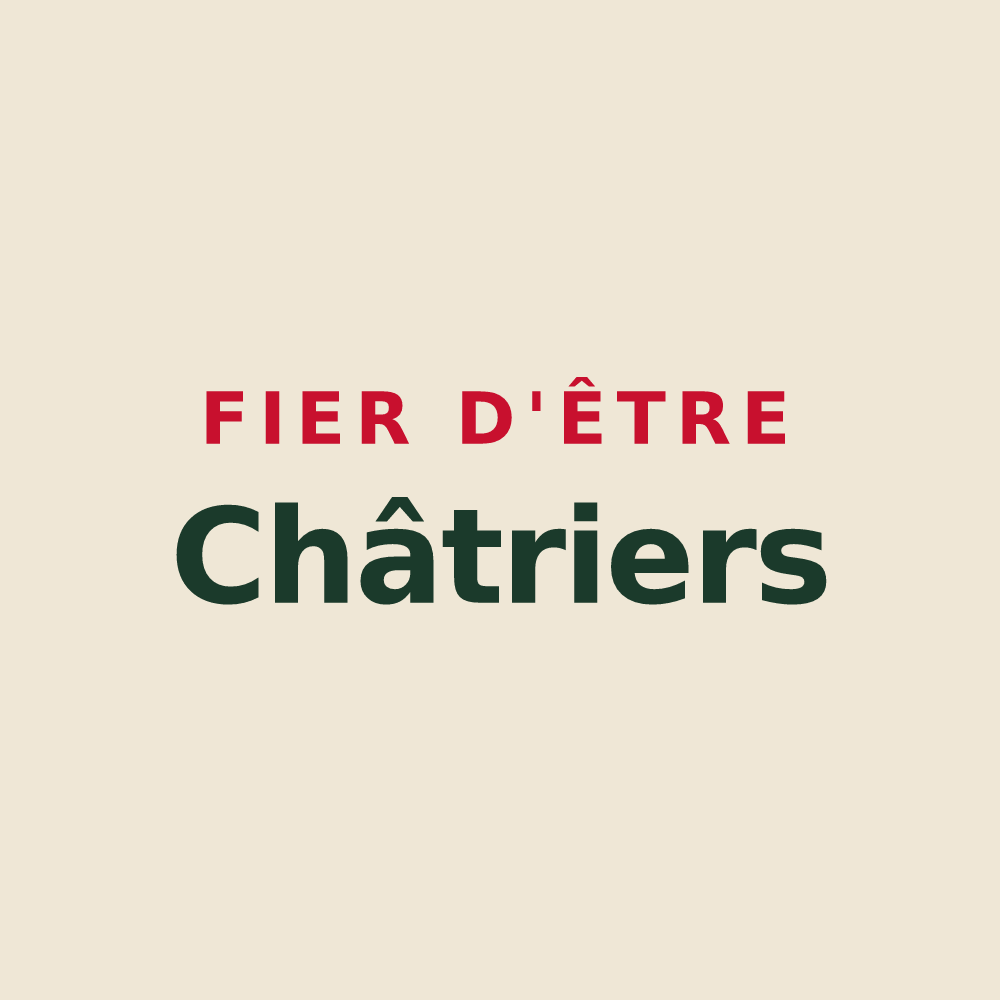 Tote bag « Fier d'être Châtriers » — design pour Châtres