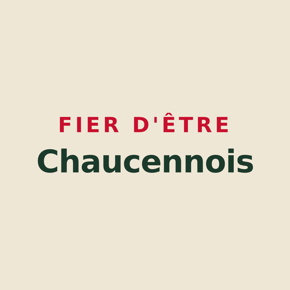 Tote bag « Fier d'être Chaucennois » — design pour Chaucenne