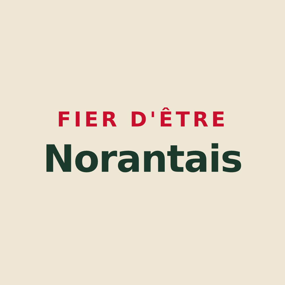 Tote bag « Fier d'être Norantais » — design pour Chaudon-Norante