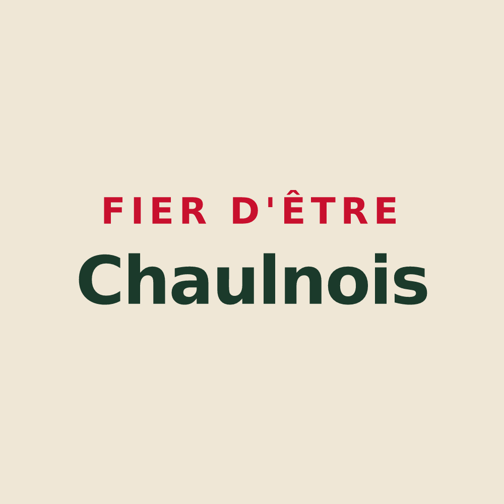 Tote bag « Fier d'être Chaulnois » — design pour Chaulnes