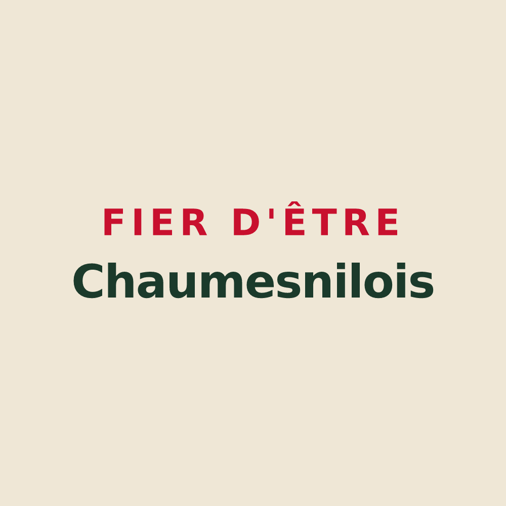 Tote bag « Fier d'être Chaumesnilois » — design pour Chaumesnil