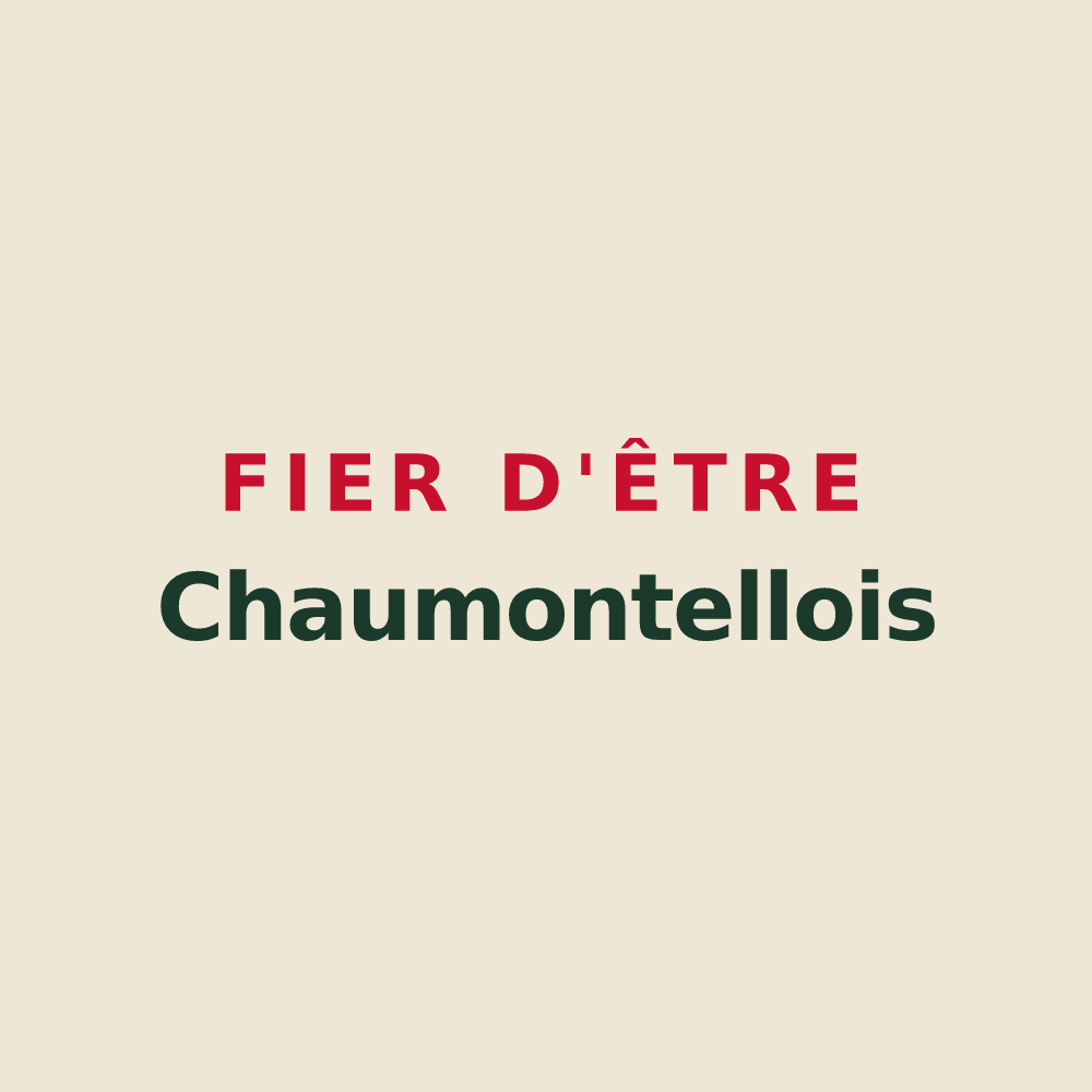 Tote bag « Fier d'être Chaumontellois » — design pour Chaumontel