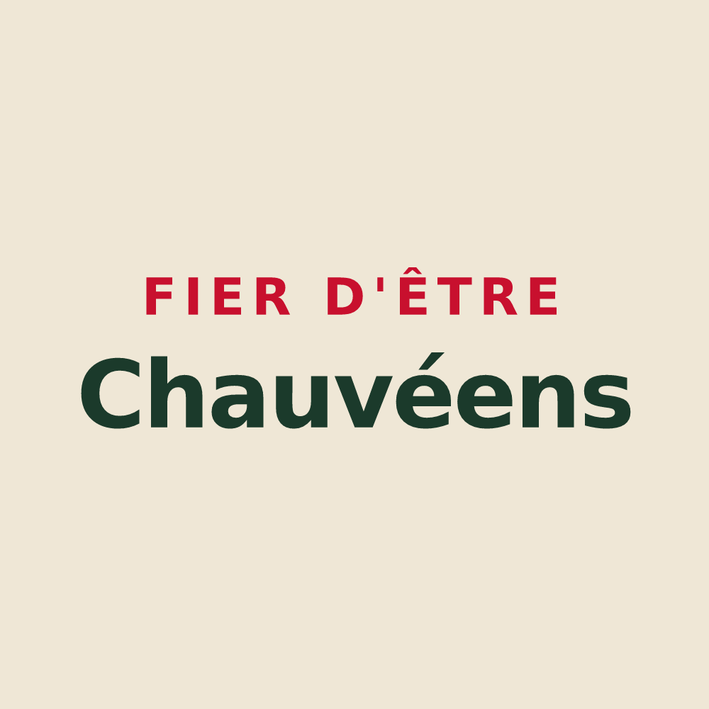 Tote bag « Fier d'être Chauvéens » — design pour Chauvé