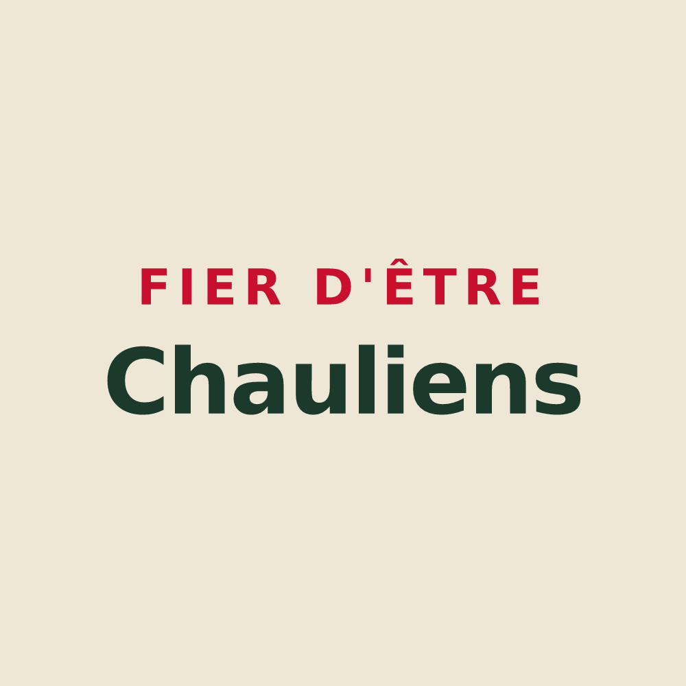 Tote bag « Fier d'être Chauliens » — design pour Chaux-des-Crotenay