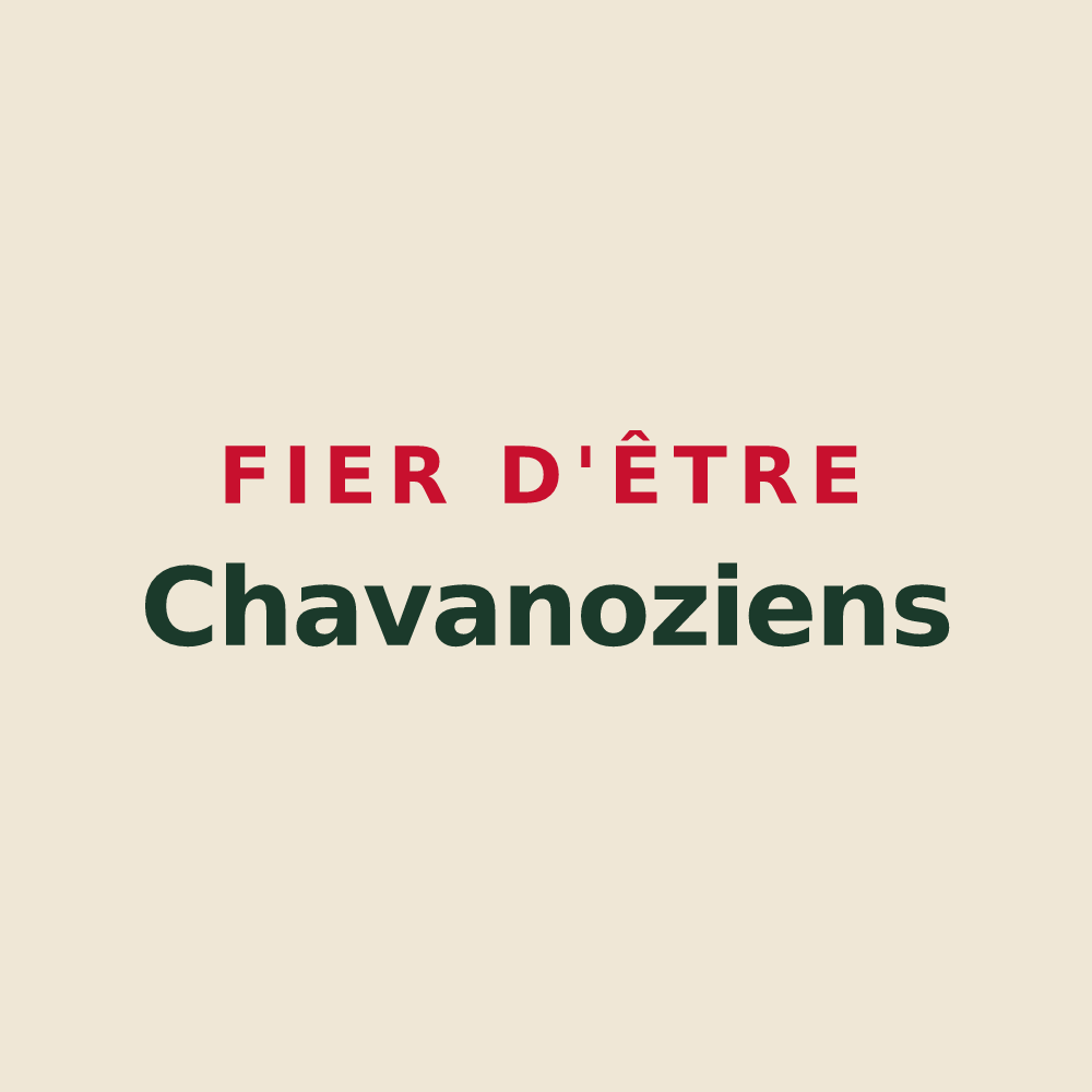 Tote bag « Fier d'être Chavanoziens » — design pour Chavanoz