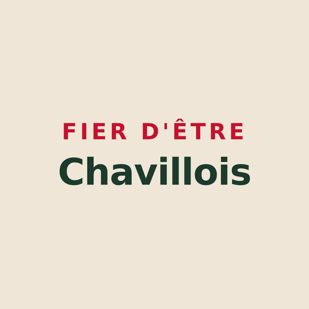 Tote bag « Fier d'être Chavillois » — design pour Chaville