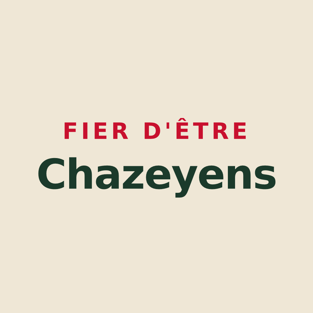Tote bag « Fier d'être Chazeyens » — design pour Chazey-sur-Ain