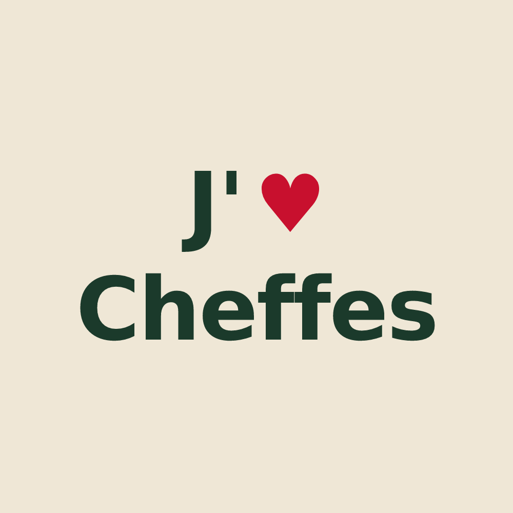 Tote bag personnalisé Cheffes — design J'aime Cheffes