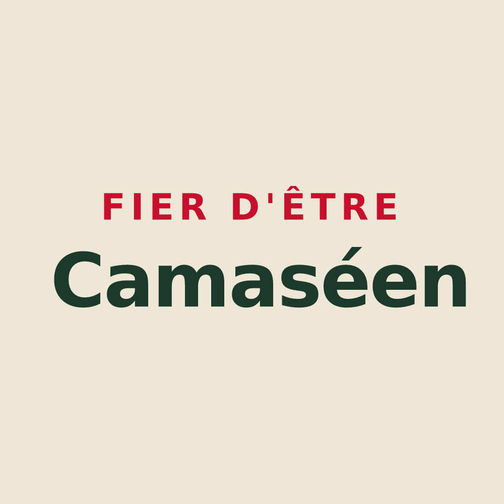 Tote bag « Fier d'être Camaséen » — design pour Chemazé