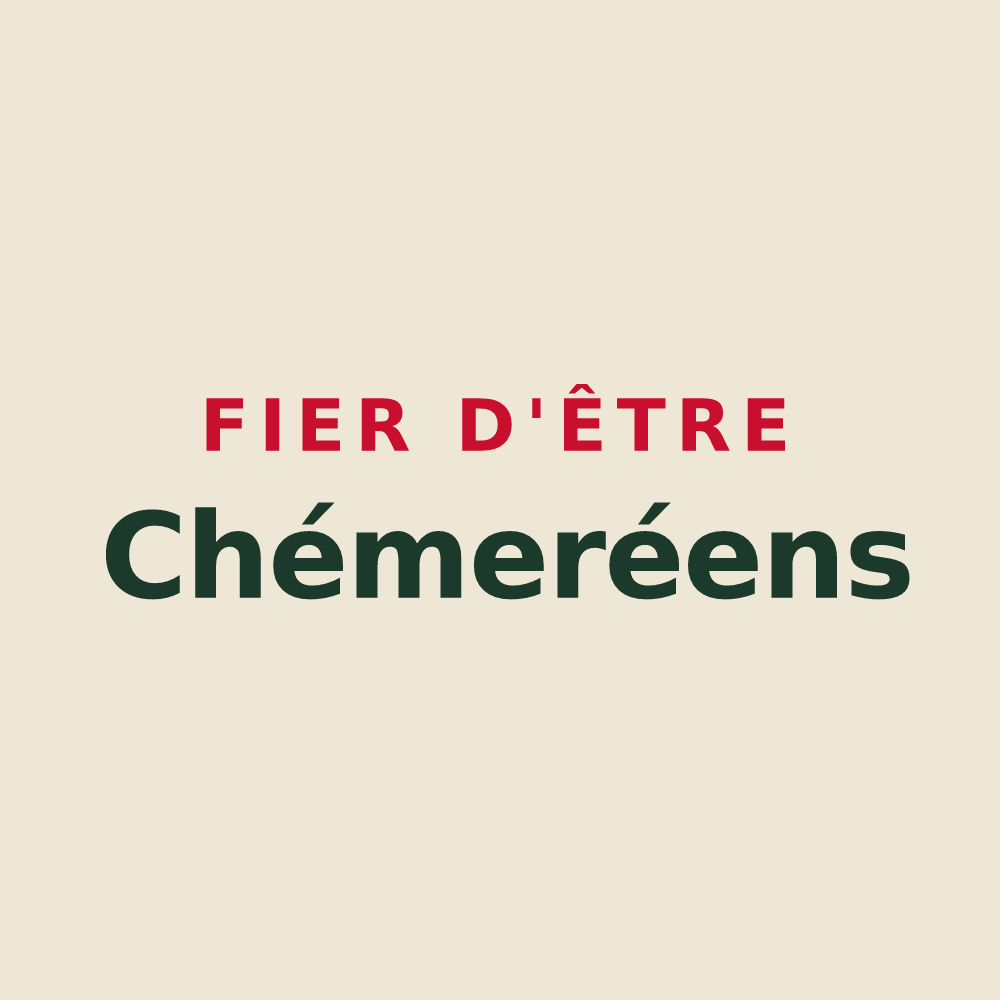 Tote bag « Fier d'être Chémeréens » — design pour Chémeré-le-Roi