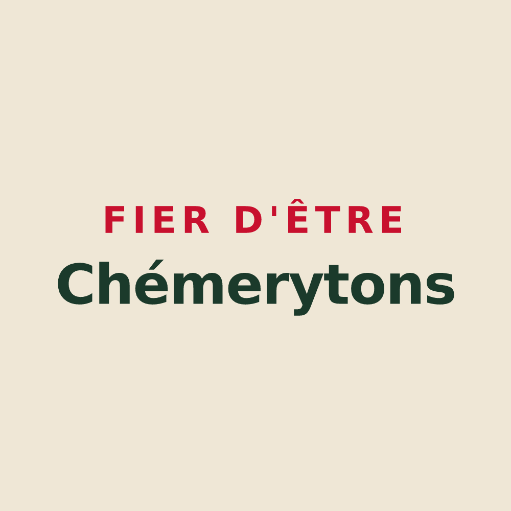 Tote bag « Fier d'être Chémerytons » — design pour Chémery-Chéhéry